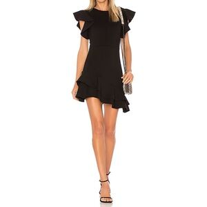 Amanda Uprichard | Eclipse Dress in Black Powerstretch